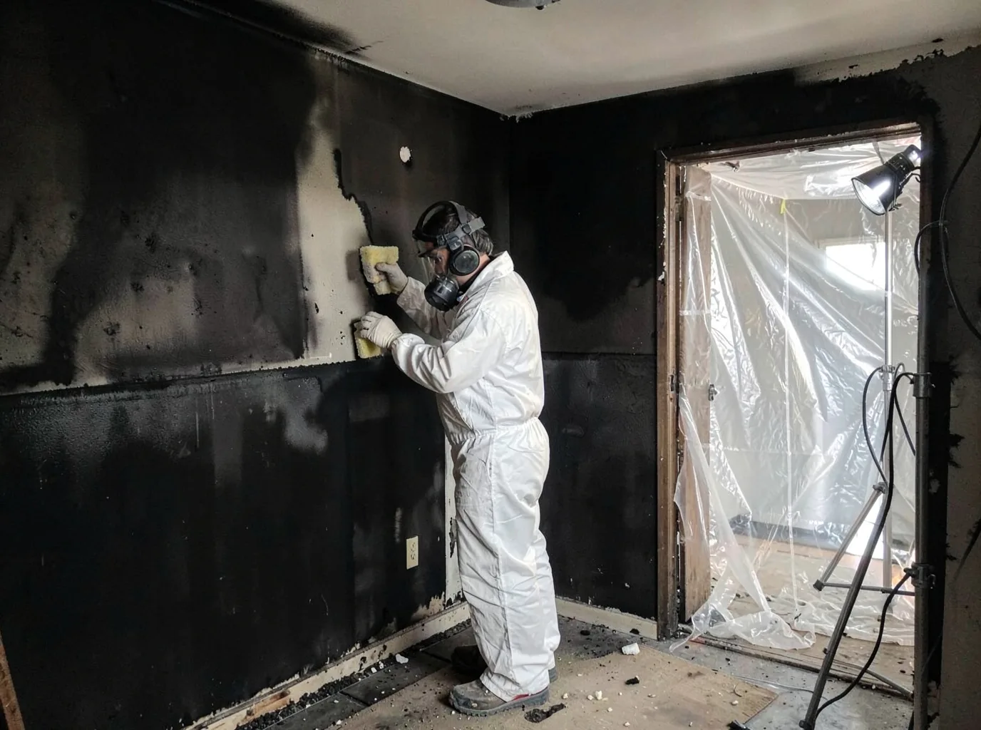 Fire Damage Restoration company in Bay Port, MI